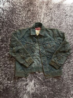Junya Watanabe Patchwork Denim Shirt Jacket